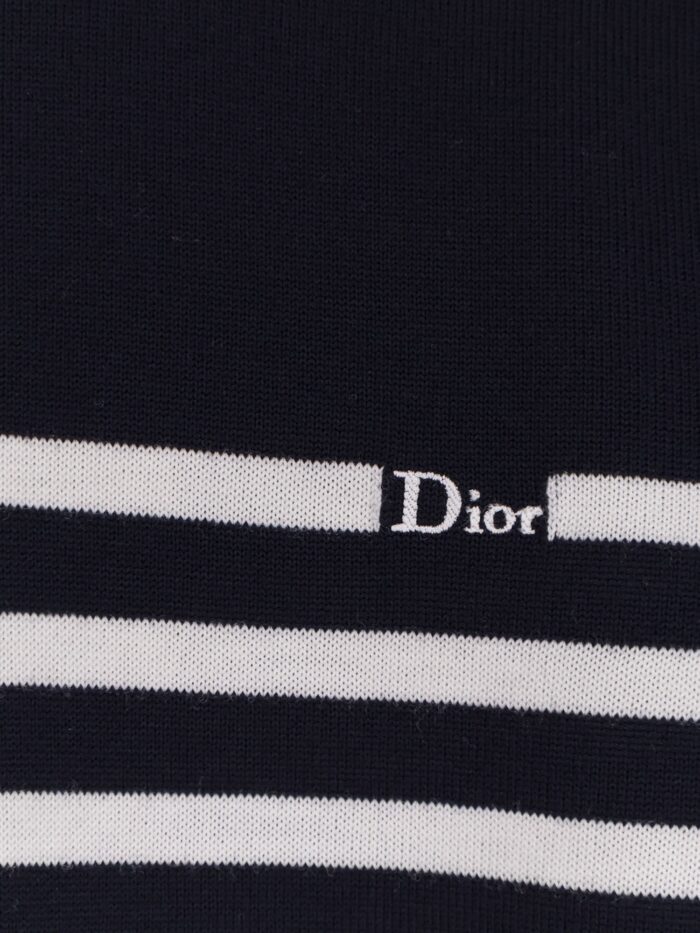Dior Wool Sweater With Striped Pattern