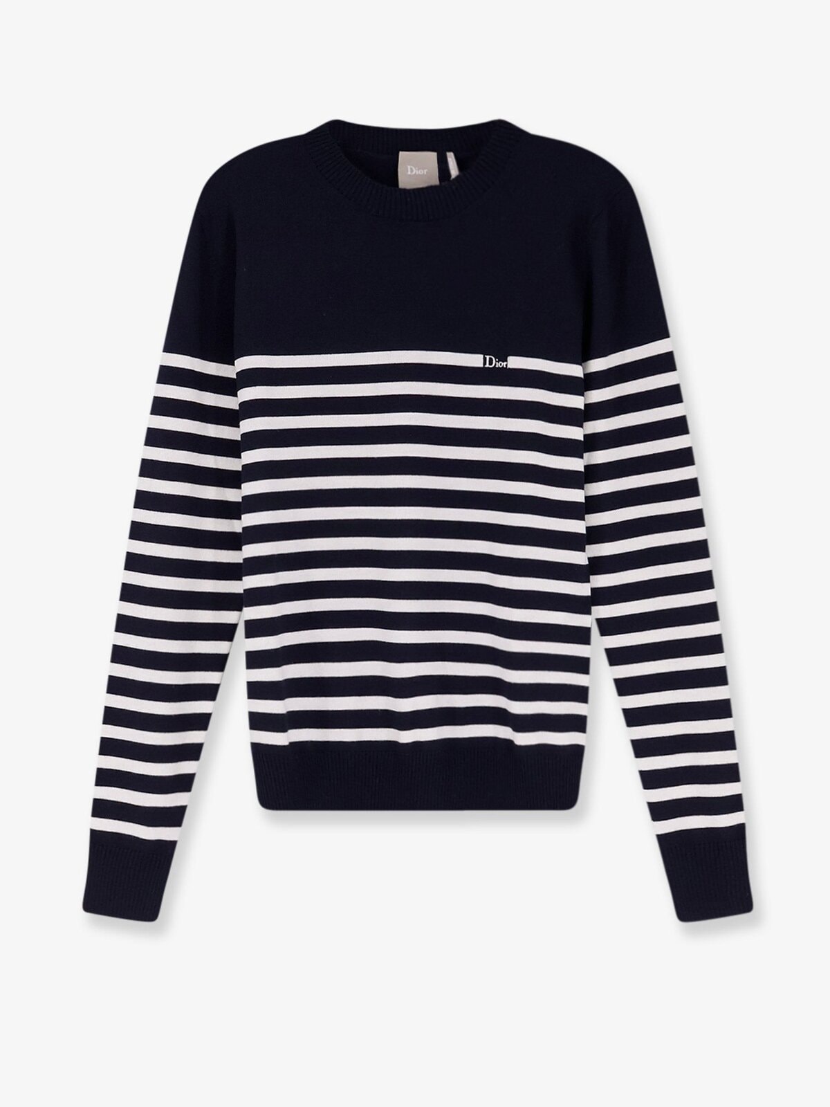 Dior Wool Sweater With Striped Pattern