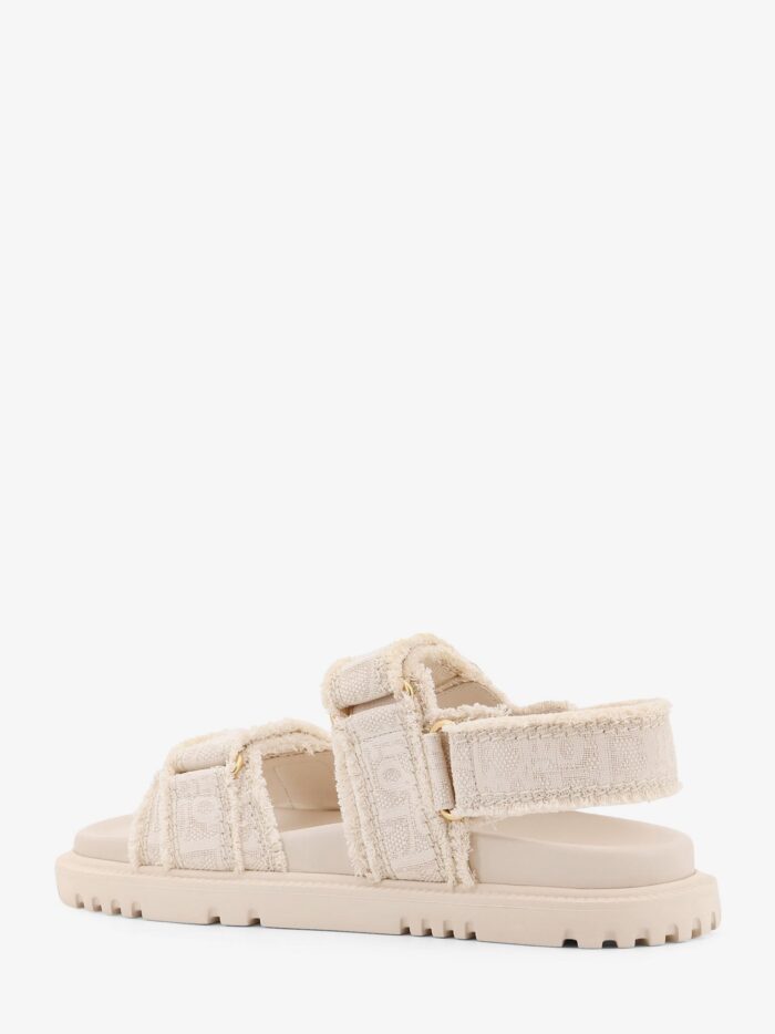 Dioract Fabric Sandals With Dior Oblique Motif