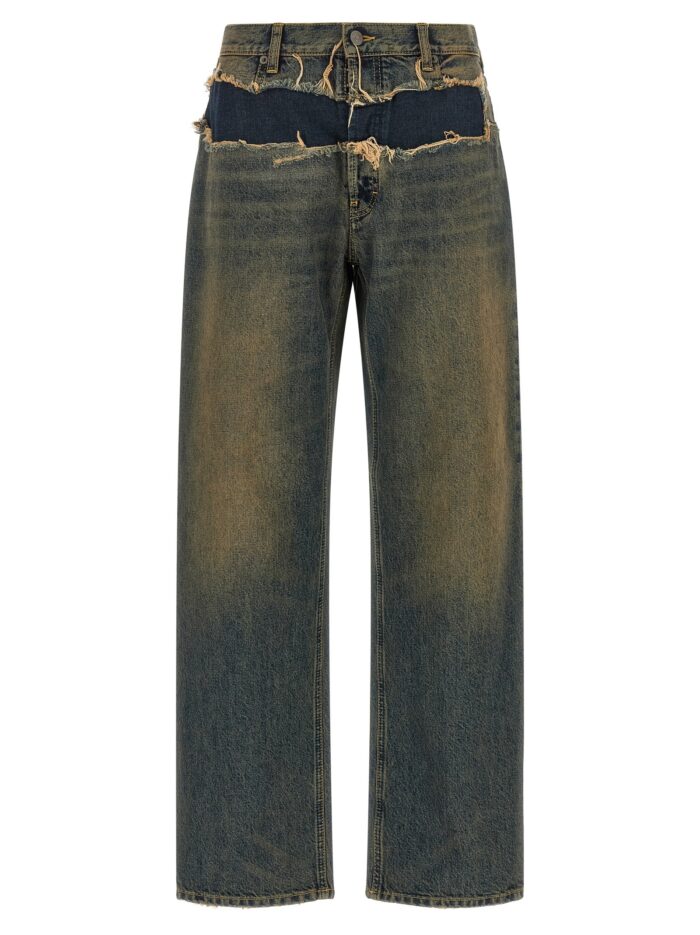 maison margiela distressed jeans Maison Margiela Distressed Jeans