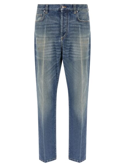 Versace Distressed Jeans