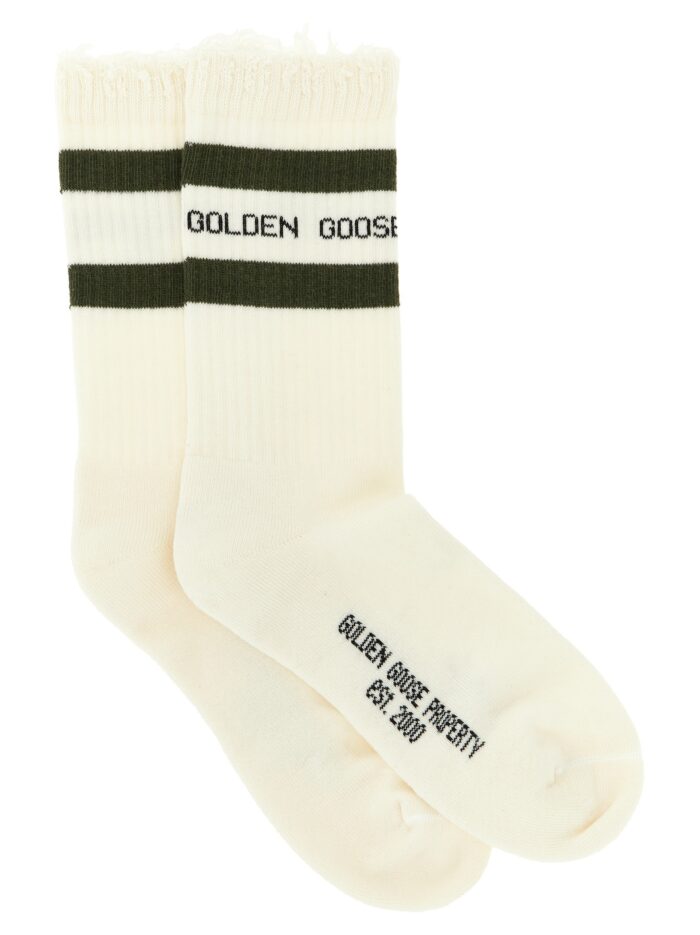 Golden Goose Deluxe Brand Distressed Socks