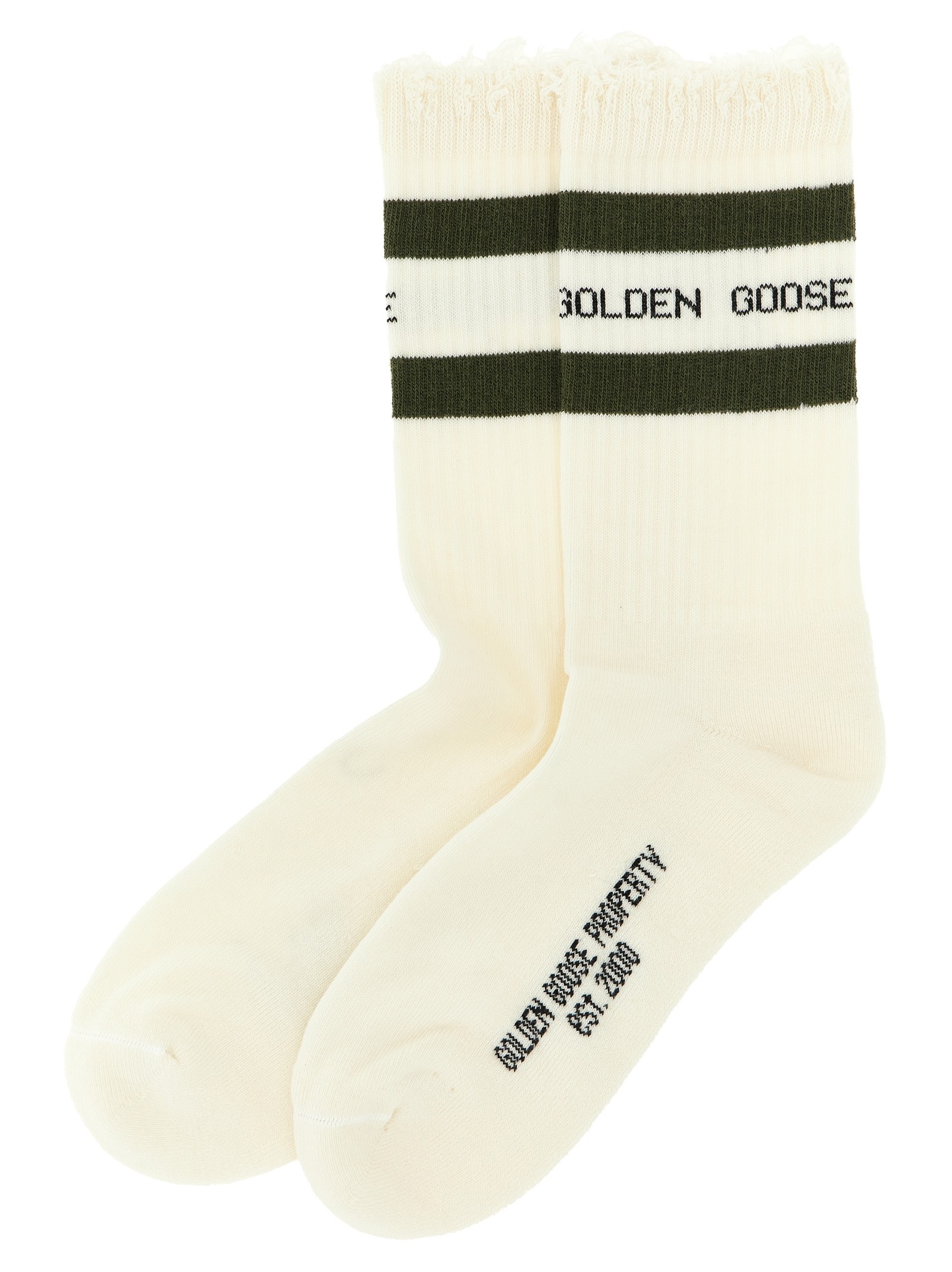 Golden Goose Deluxe Brand Distressed Socks
