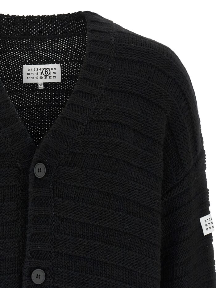 MM6 MAISON MARGIELA Distressed Wool Cardigan