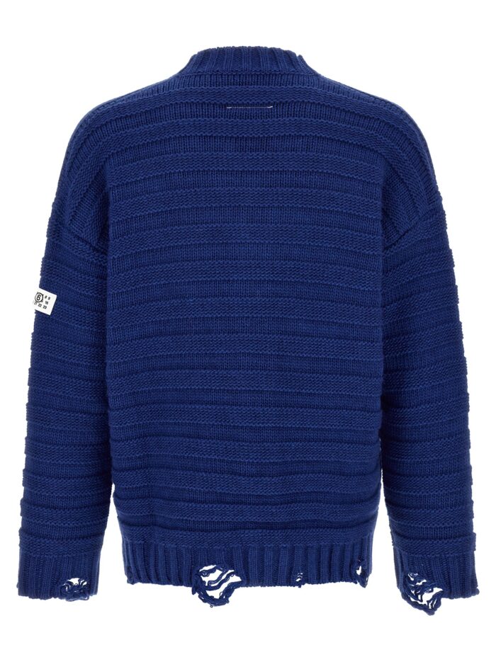 MM6 MAISON MARGIELA Distressed Wool Cardigan