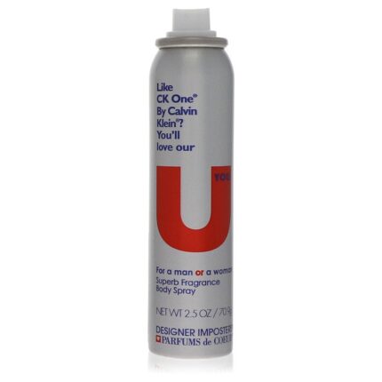 Designer Imposters U You By Parfums De Coeur - Deodorant Body Spray (Unisex Tester) 2.5 Oz