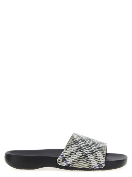 Burberry 'Dive Check' Sandals