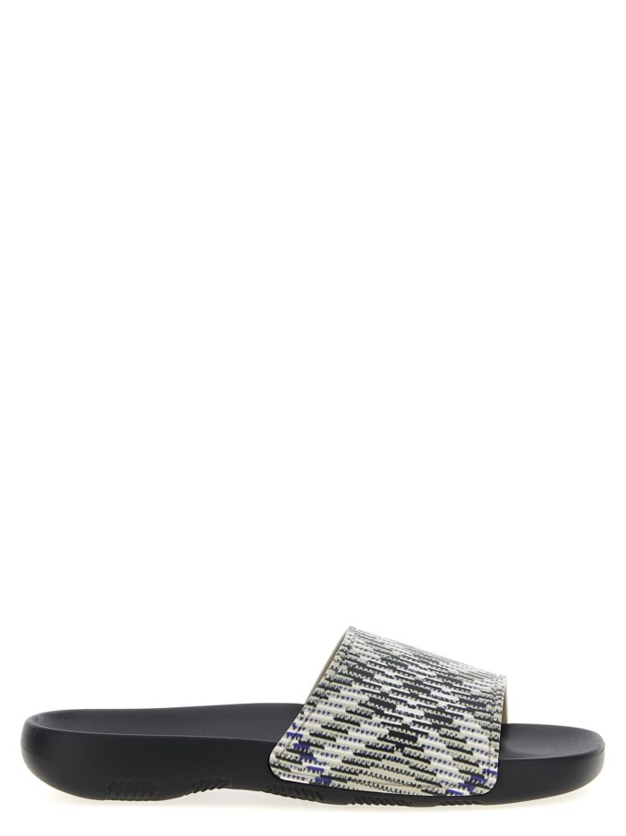 burberry 'dive check' sandals Burberry 'Dive Check' Sandals