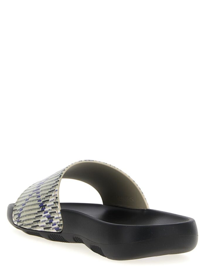 Burberry 'Dive Check' Sandals