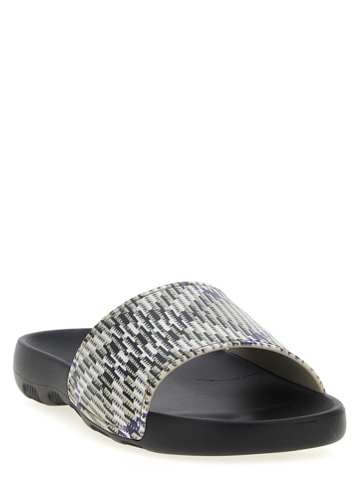 Burberry 'Dive Check' Sandals