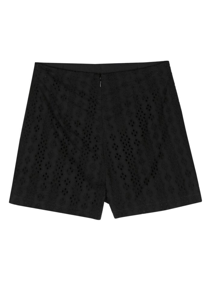 DKNY Eyelet High Waist Short