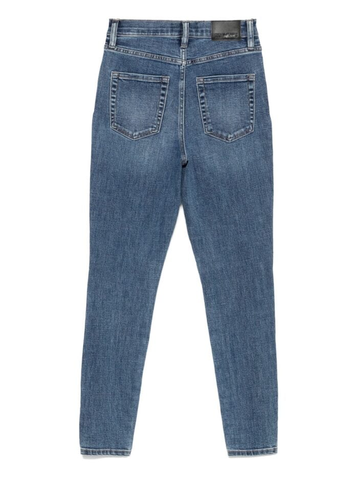 DKNY High Rise Skinny Jeans