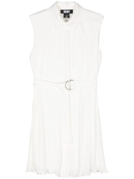 DKNY S/s Pleated Slip Dress