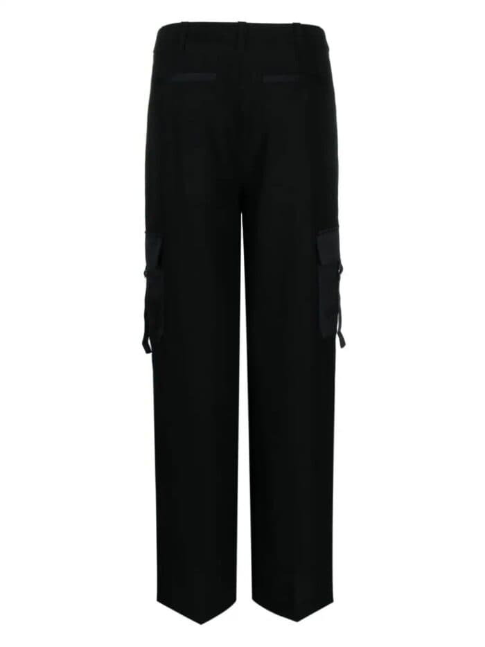 DKNY Satin Cargo Trousers