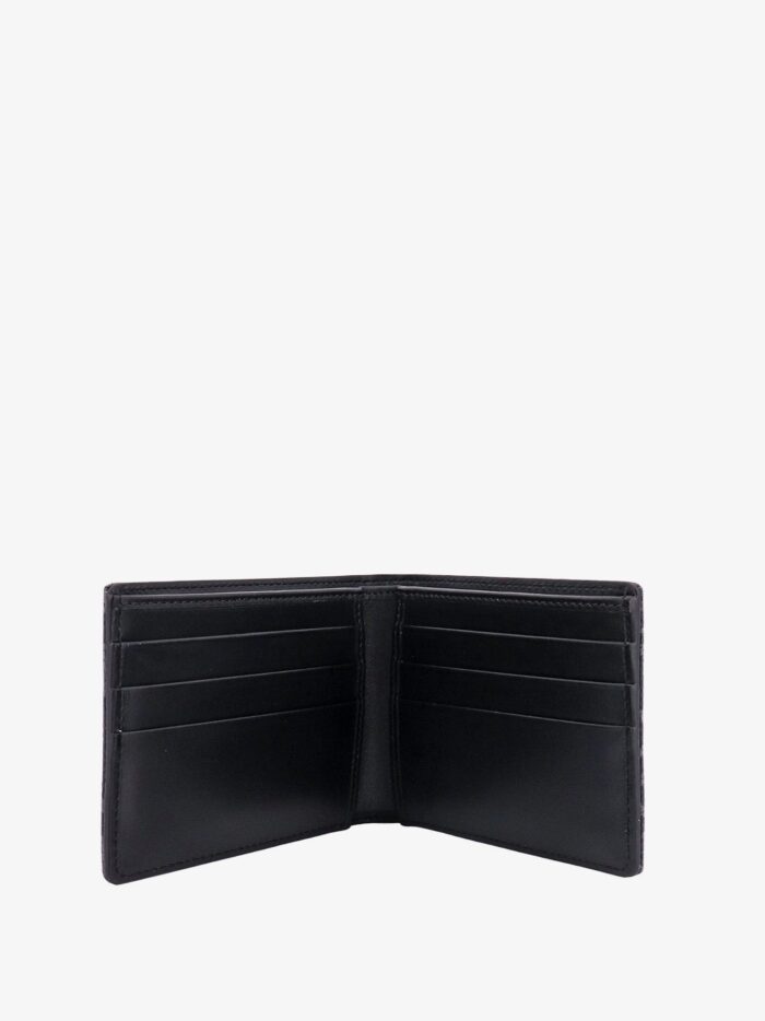 DOLCE E GABBANA Coated Canvas Wallet With With All-over Logo