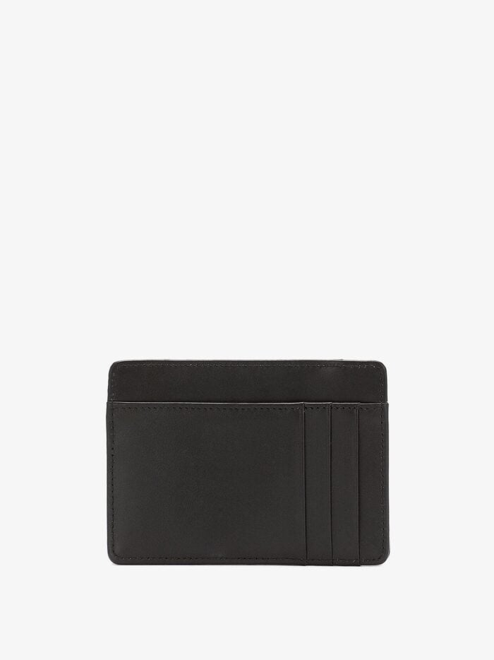 DOLCE E GABBANA Leather Card Holder With Logo Detail