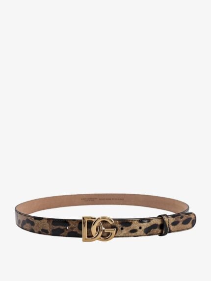 DOLCE E GABBANA Patent Leather Belt