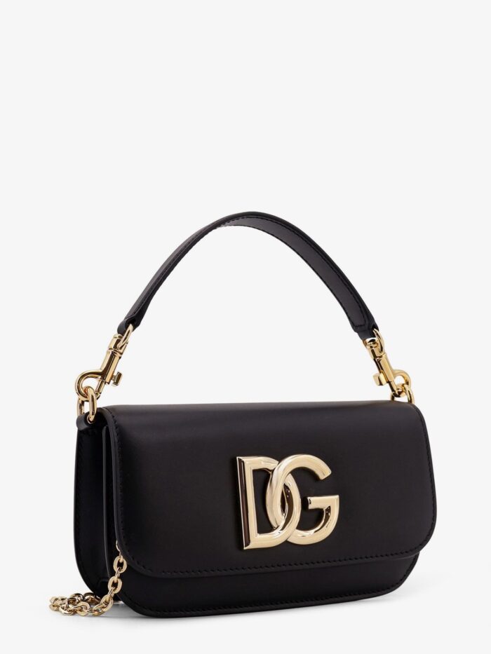 Dolce & Gabbana 3.5 Leather Crossbody Bag
