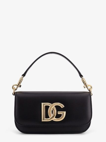 Dolce & Gabbana 3.5 Leather Crossbody Bag