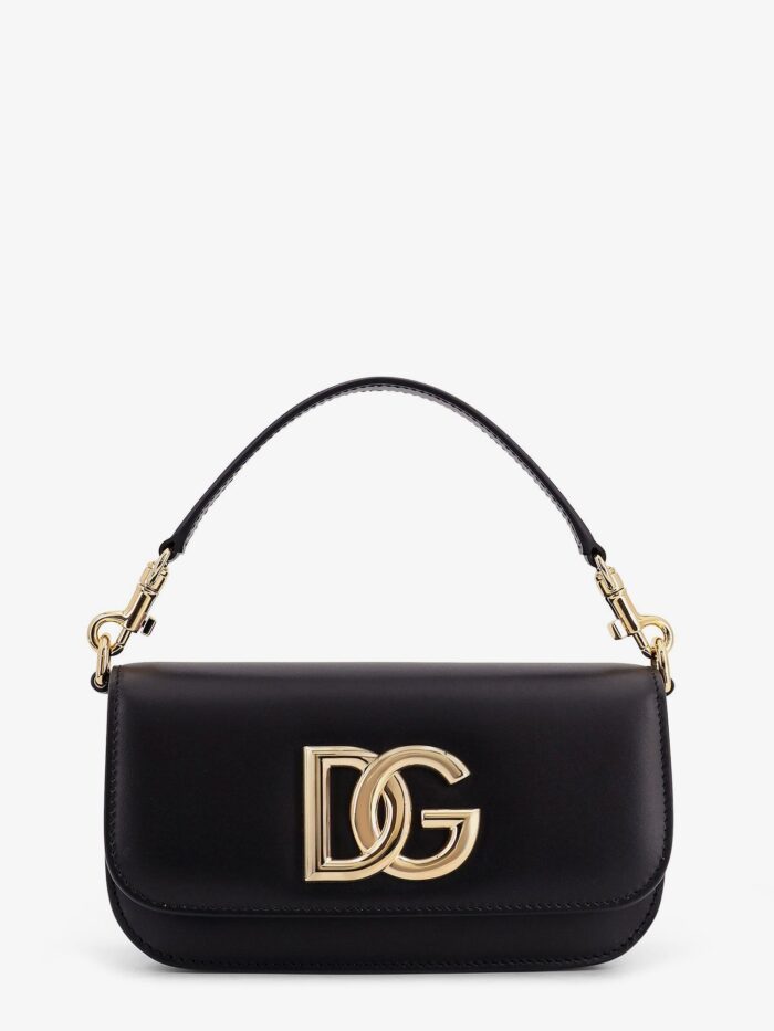 Dolce & Gabbana 3.5 Leather Crossbody Bag