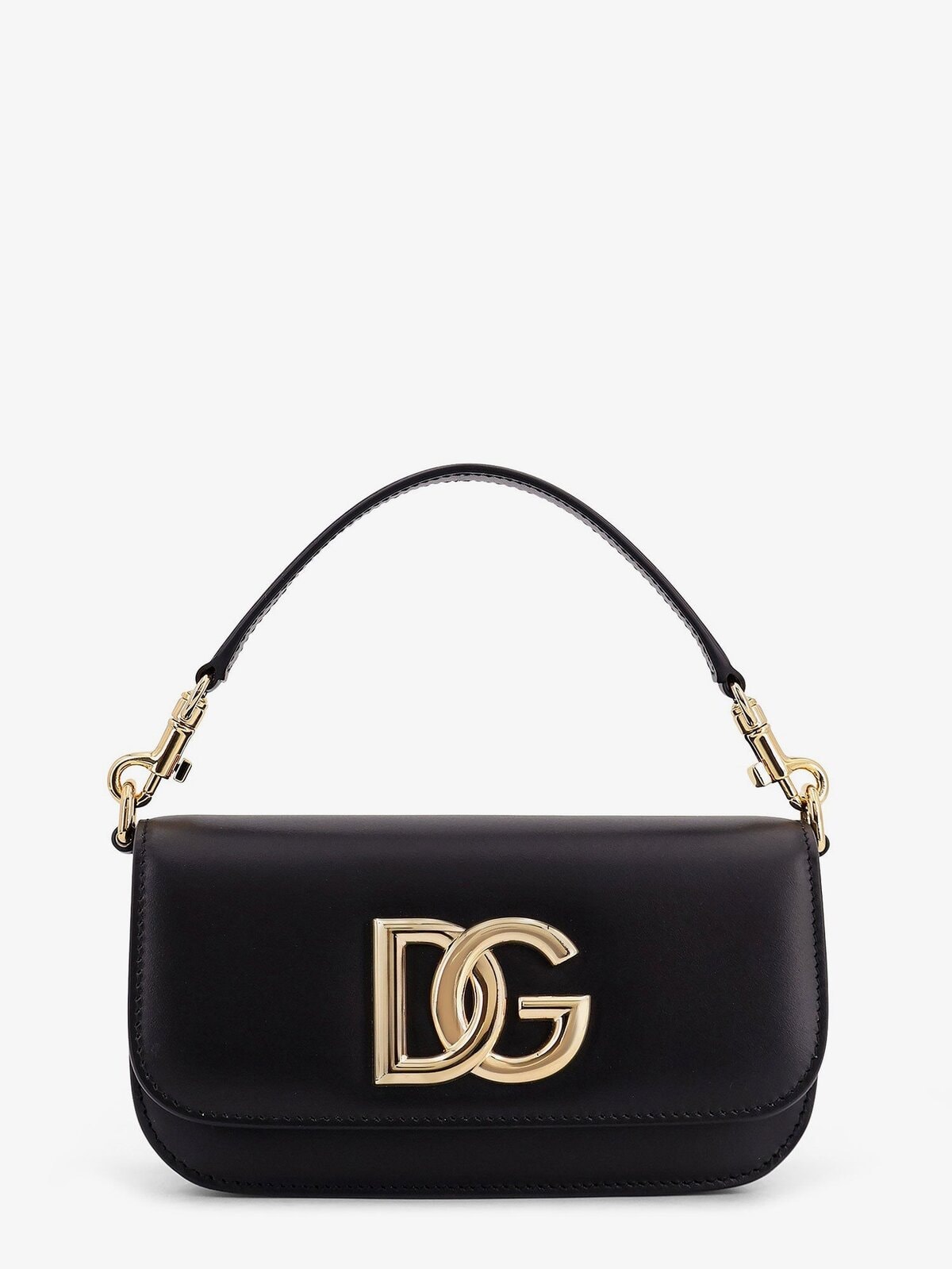 Dolce & Gabbana 3.5 Leather Crossbody Bag