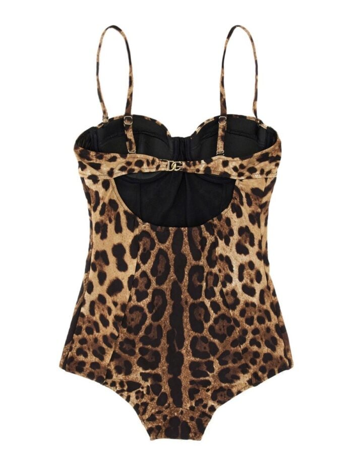 Dolce & Gabbana ANIMALIER ONE-PIECE SWIMSUIT