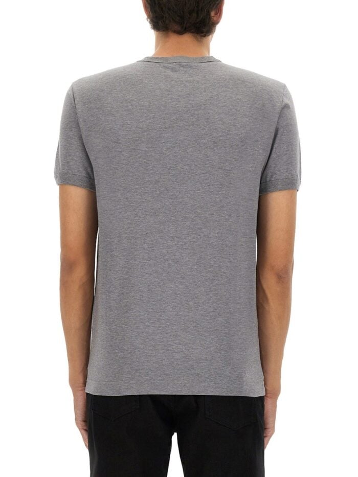 Dolce & Gabbana "BEE AND CROWN" EMBROIDERED T-SHIRT