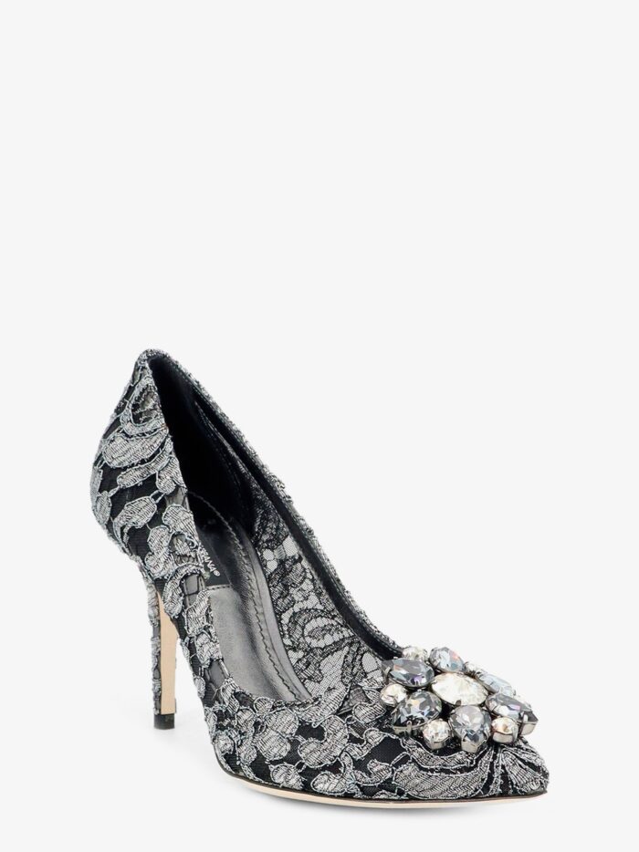 Dolce & Gabbana Bellucci Lurex Lace Pimps