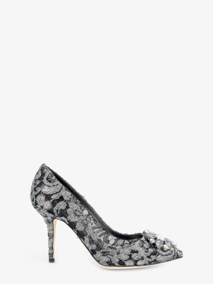 Dolce & Gabbana Bellucci Lurex Lace Pimps