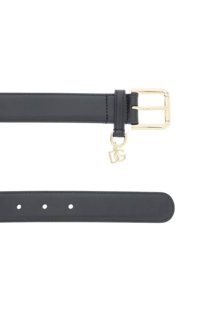 DOLCE & GABBANA Belt With Charm Logo