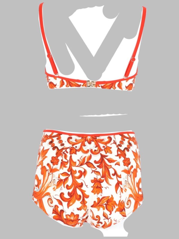 Dolce & Gabbana BIKINI STAMPA MAIOLICA