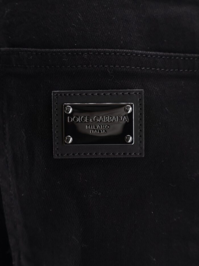 Dolce & Gabbana Black Denim Trousers