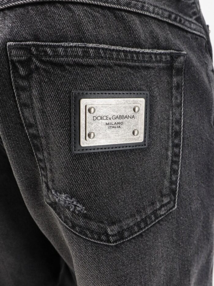 Dolce & Gabbana Black Denim Trousers