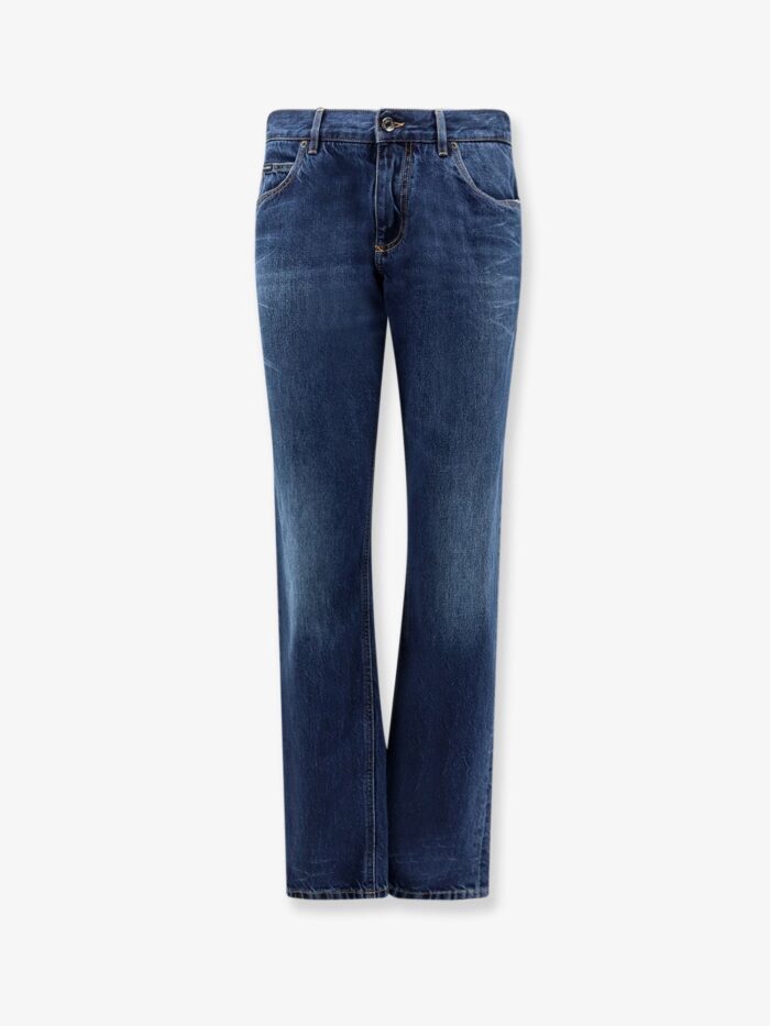 dolce & gabbana blue denim jeans Dolce & Gabbana Blue Denim Jeans