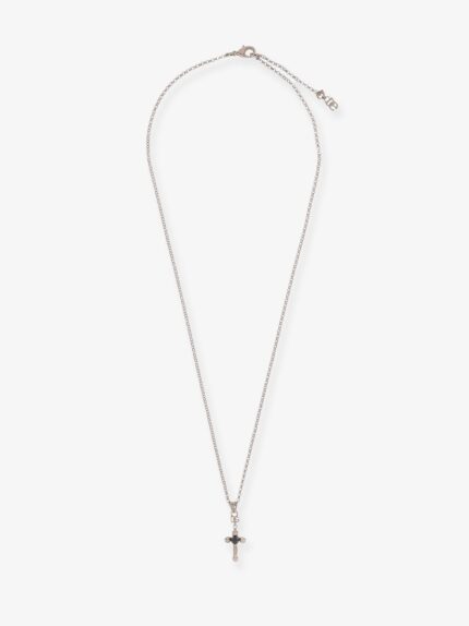 Dolce & Gabbana Brass Necklace With Iconic Crucifix