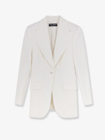 Dolce & Gabbana Brocade Turlington Blazer