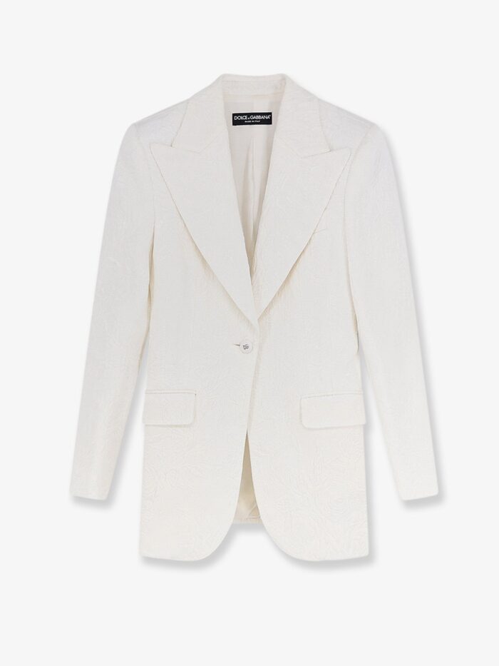 Dolce & Gabbana Brocade Turlington Blazer