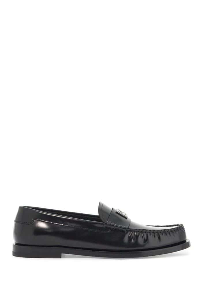 DOLCE & GABBANA Brushed Leather Loafers