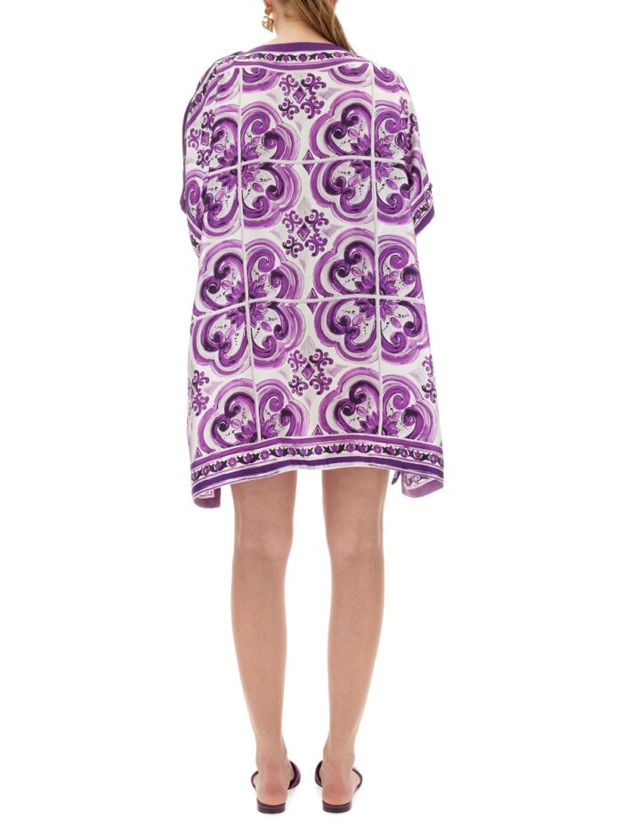 Dolce & Gabbana CAFTAN WITH PRINT