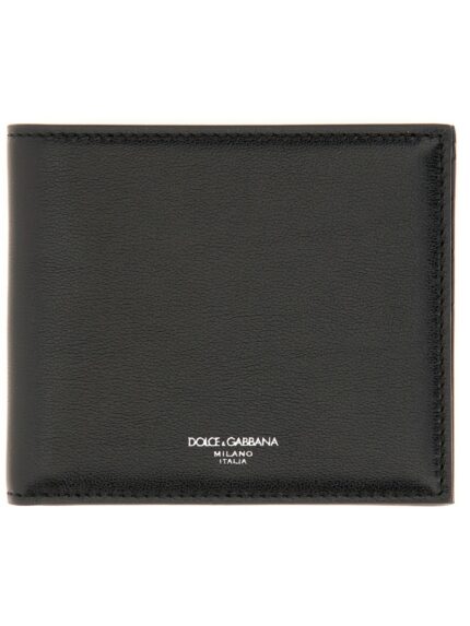 Dolce & Gabbana CALFSKIN LEATHER BIFOLD WALLET