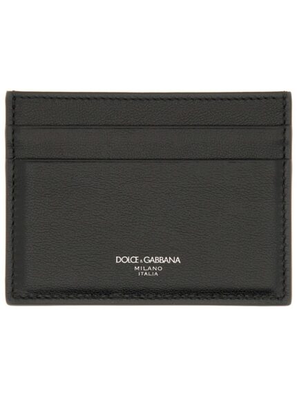Dolce & Gabbana CALFSKIN LEATHER CARD HOLDER