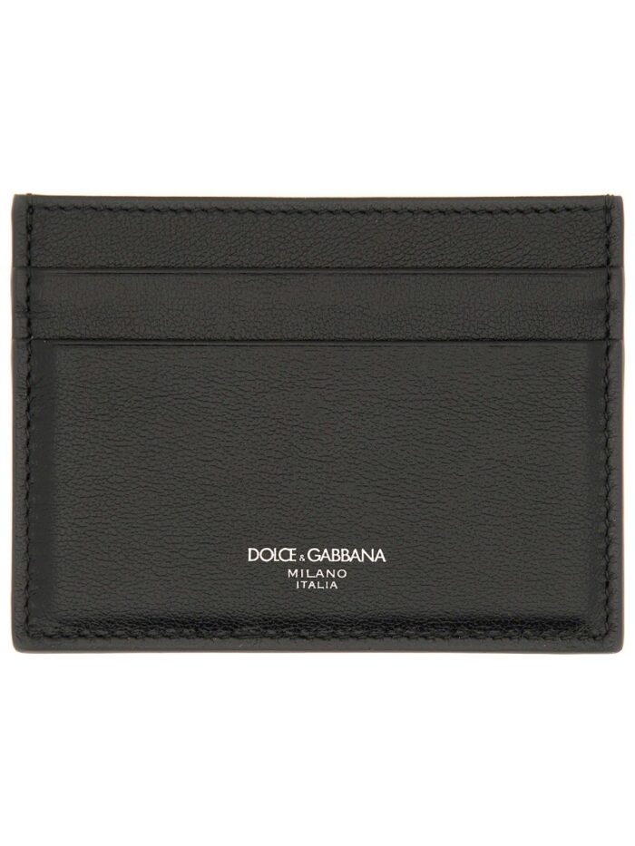 Dolce & Gabbana CALFSKIN LEATHER CARD HOLDER