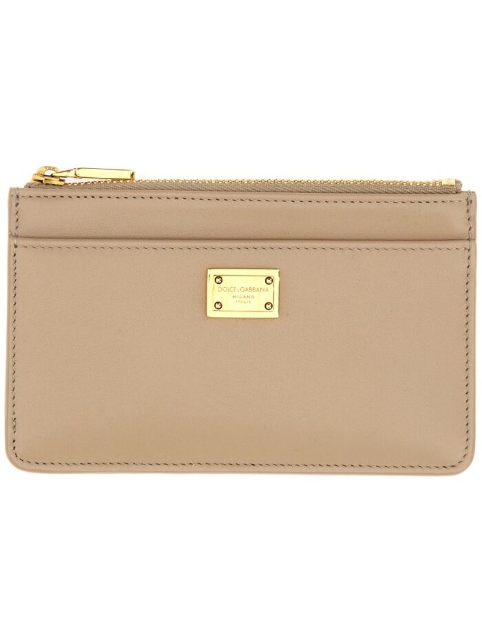 Dolce & Gabbana CALFSKIN PLONGÉ CARD HOLDER