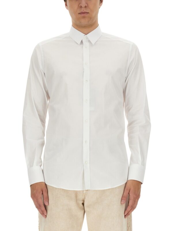 Dolce & Gabbana CAMICIA GOLD FIT IN COTONE