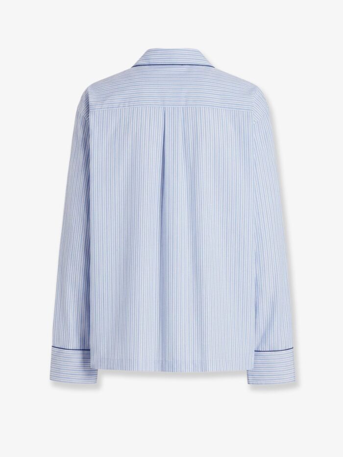 Dolce & Gabbana Camicia Vanity In Cotone E Seta Con Motivo A Righe
