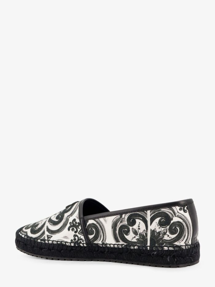 Dolce & Gabbana Canvas Espadrilles With Maiolica Print