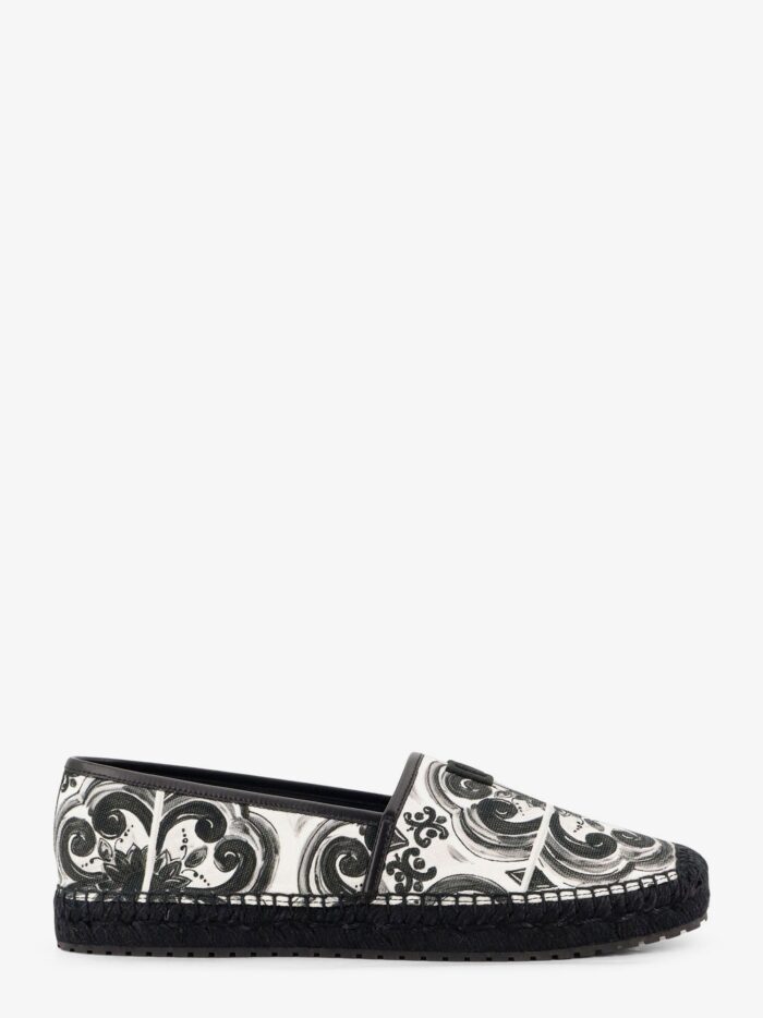 Dolce & Gabbana Canvas Espadrilles With Maiolica Print