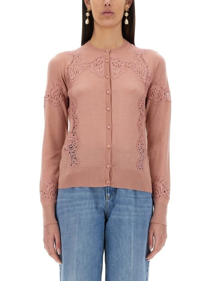 Dolce & Gabbana CASHMERE AND SILK CARDIGAN
