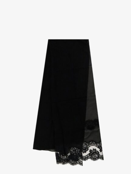 Dolce & Gabbana Chador Silk And Cotton Scarf