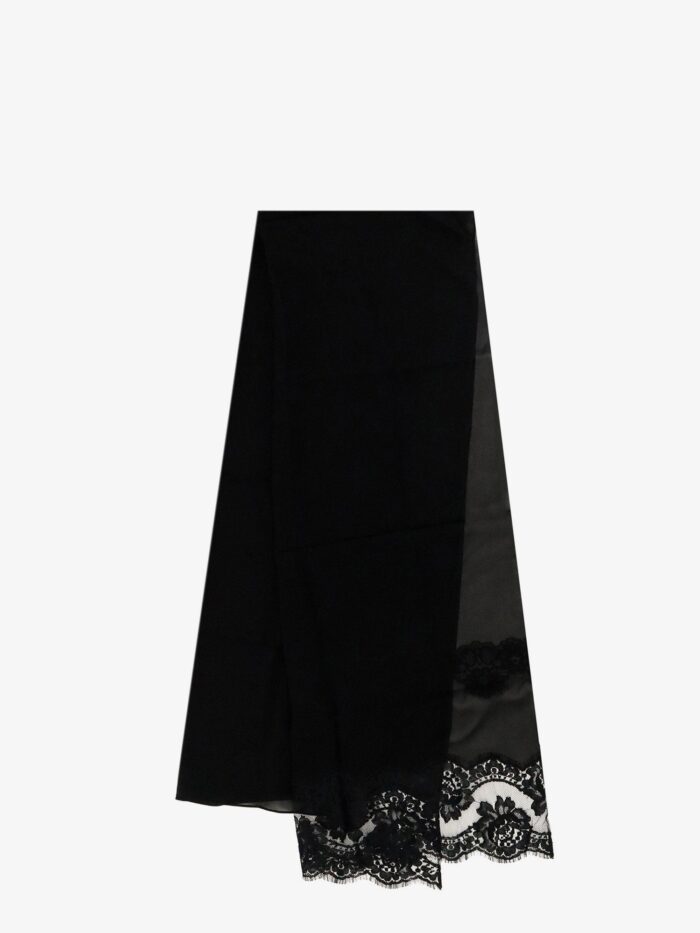 Dolce & Gabbana Chador Silk And Cotton Scarf
